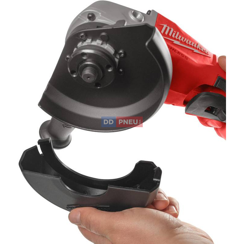 M18 bezuhlíková úhlová bruska 125 mm s posuvným spínačem M18 BLSAG125X-0