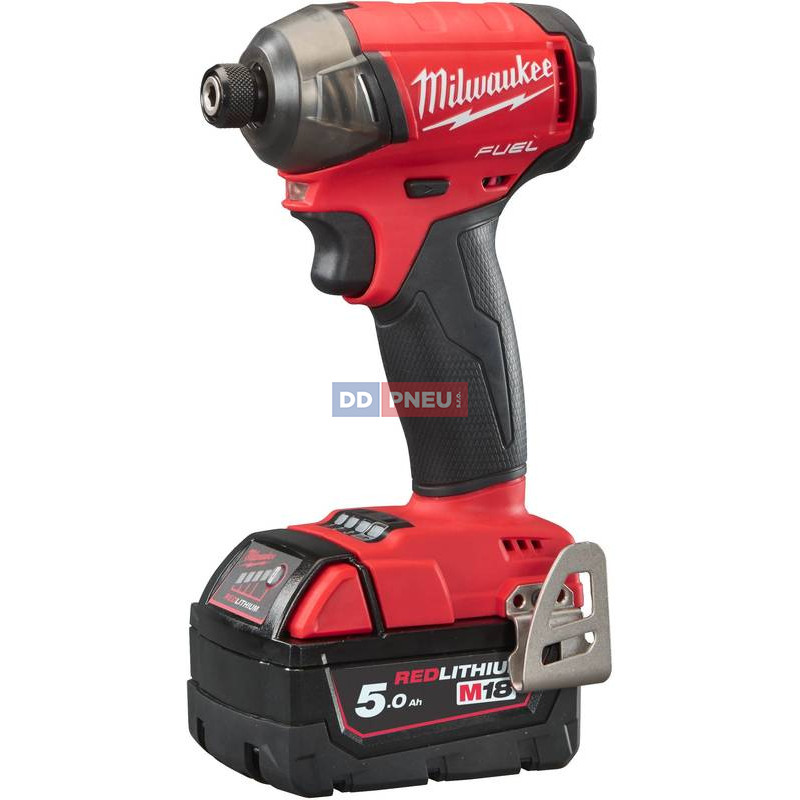 Akční sada aku hydraulický rázový utahovák 1/4" Milwaukee M18 FQID-501B
