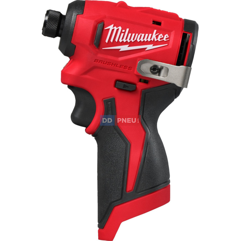 Aku kompaktní bezuhlíkový rázový utahovák MILWAUKEE M12 BLIDRC-0