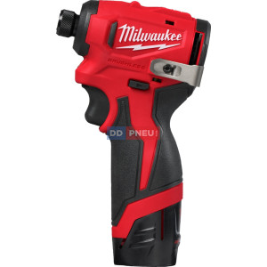 Aku kompaktní bezuhlíkový rázový utahovák MILWAUKEE M12 BLIDRC-202C