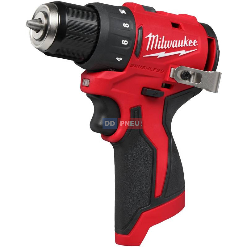 Aku kompaktní bezuhlíkový šroubovák MILWAUKEE M12 BLDDRC-0