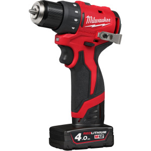 Aku kompaktní bezuhlíkový šroubovák MILWAUKEE M12 BLDDRC-402C