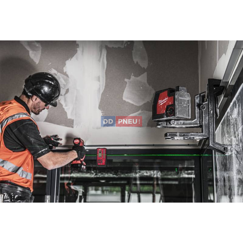 Detektor liniového a rotačního laseru Milwaukee LRD100