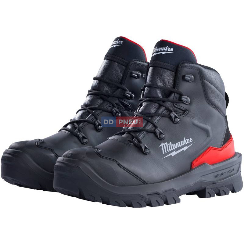Bezpečnostní boty MILWAUKEE Armourtred™ S3S 1M110111W – kožené, černé, EU 40