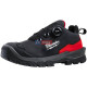 Bezpečnostní polobotky MILWAUKEE Armourtred™ S3S B1L110111W – mikrovlákno, černé, EU 45