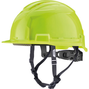Přilba Milwaukee BOLT™100 – odvětrávaná, s podbradním páskem, žlutá s vysokou viditelností