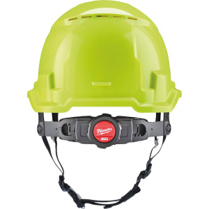 Přilba Milwaukee BOLT™100 – odvětrávaná, s podbradním páskem, žlutá s vysokou viditelností