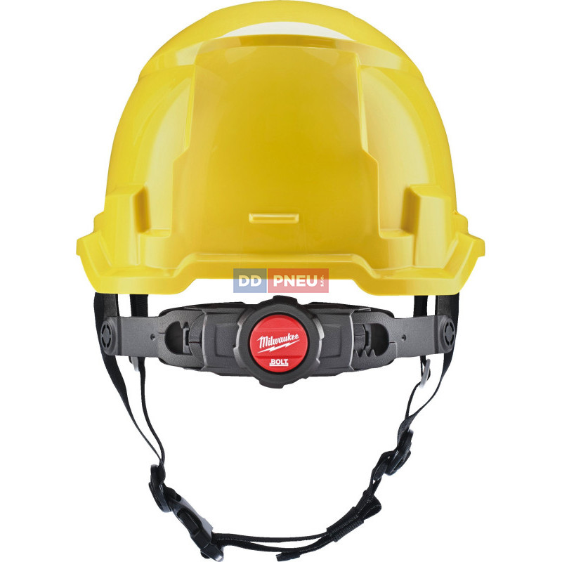 Přilba Milwaukee BOLT™100 – neodvětrávaná, s podbradním páskem, žlutá