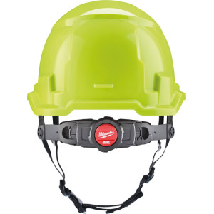 Přilba Milwaukee BOLT™100 – neodvětrávaná, s podbradním páskem, žlutá s vysokou viditelností