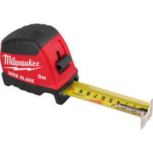 Svinovací metr se širokým páskem Milwaukee Wide Blade (2. gen.) – 8m
