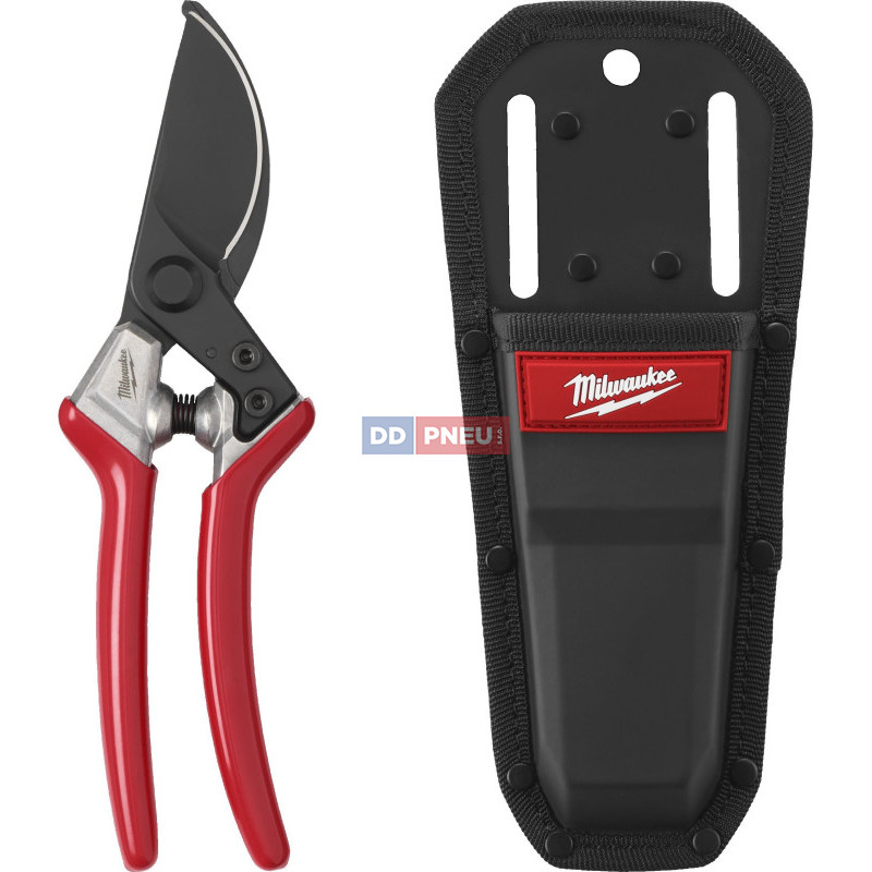 Zahradní nůžky s pouzdrem Milwaukee 20 mm