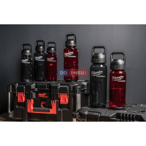 Plastová lahev Milwaukee PACKOUT™ – černá, 1420 ml