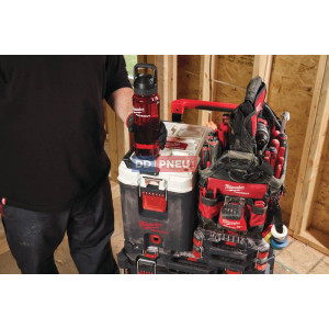 Plastová lahev Milwaukee PACKOUT™ – červená, 1005 ml