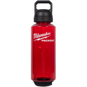 Plastová lahev Milwaukee PACKOUT™ – červená, 1420 ml