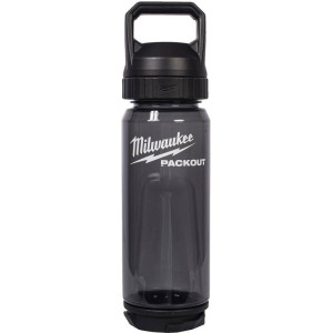 Plastová lahev Milwaukee PACKOUT™ – černá