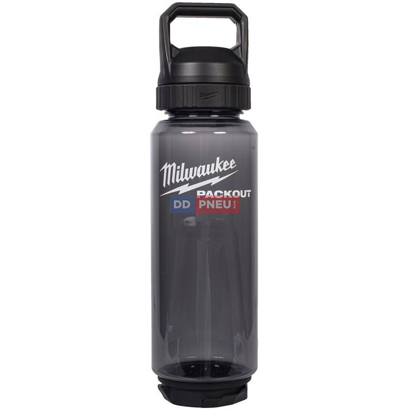 Plastová lahev Milwaukee PACKOUT™ – černá, 1005 ml