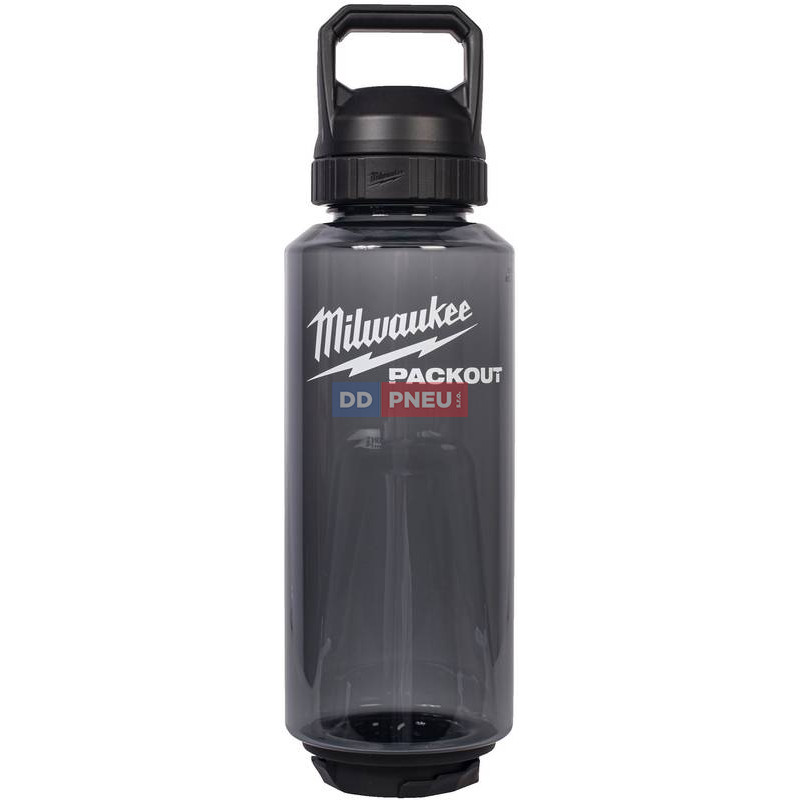 Plastová lahev Milwaukee PACKOUT™ – černá, 1420 ml