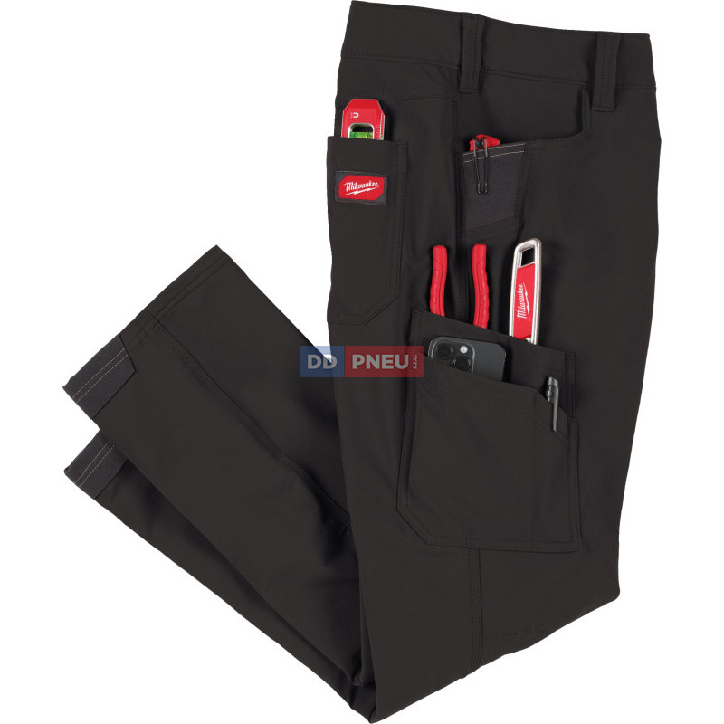 Strečové pracovní kalhoty MILWAUKEE FREEFLEX™ – černá, 60