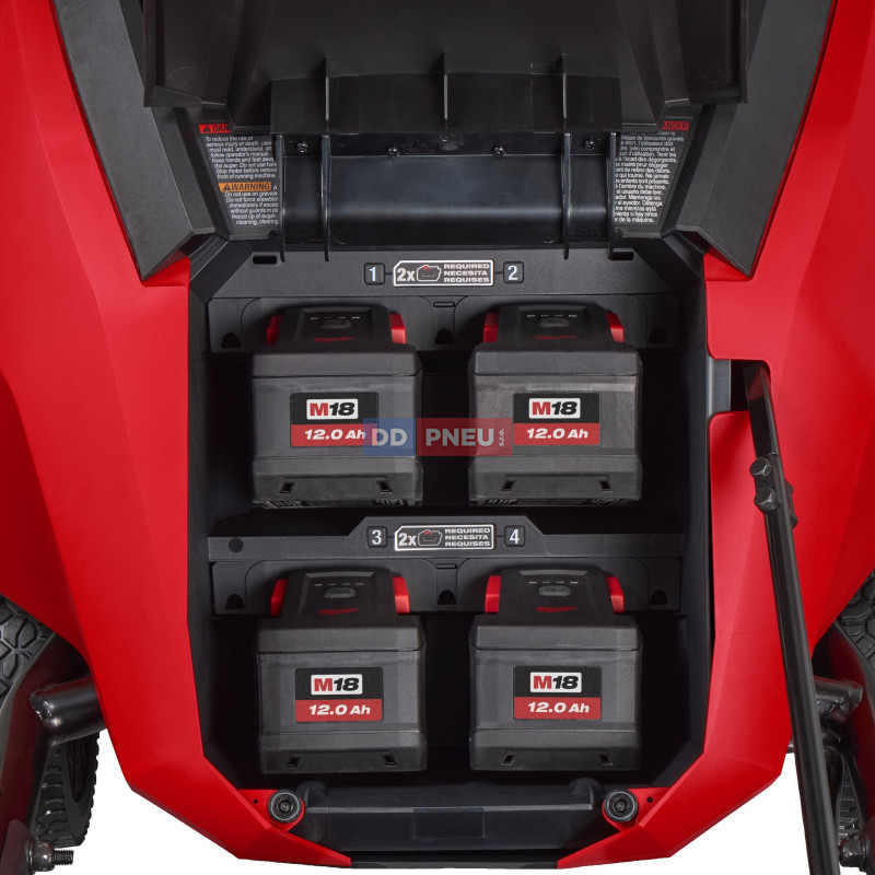 Sněhová fréza na dva akumulátory Milwaukee M18 F2SSBL-122