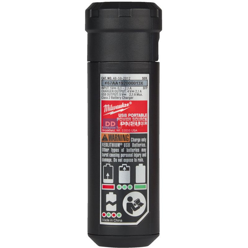 Přenosný zdroj energie a nabíječka REDLITHIUM™ USB MILWAUKEE