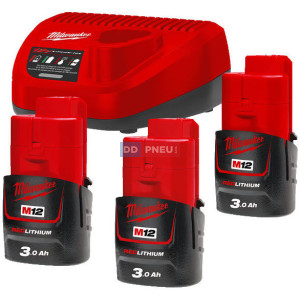 Sada nabíječka a baterie M12 NRG-303 Sada nabíječka a baterie M12 NRG-303