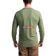 Hybridní tričko MILWAUKEE s dlouhým rukávem – zelené