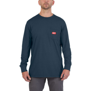 Tričko Milwaukee WT LS s dlouhým rukávem – modré Tričko Milwaukee WT LS s dlouhým rukávem – modré