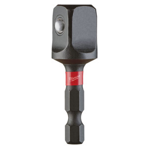 Adaptér MILWAUKEE SHOCKWAVE z 1/4"HEX na 1/2" Adaptér MILWAUKEE SHOCKWAVE z 1/4"HEX na 1/2"