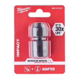 Adaptér 1/2" čtyřhran na 1/4" HEX Adaptér 1/2" čtyřhran na 1/4" HEX