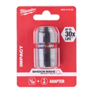 Adaptér 1/2" čtyřhran na 1/4" HEX Adaptér 1/2" čtyřhran na 1/4" HEX