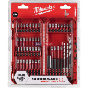 Sada vrtáků a bitů MILWAUKEE SHOCKWAVE – 48 ks Sada vrtáků a bitů MILWAUKEE SHOCKWAVE – 48 ks