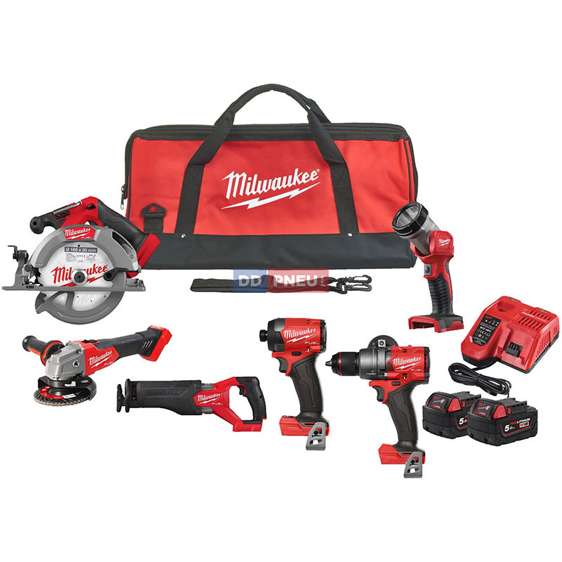 Akční sada nářadí Milwaukee M18 FPP6G3-502B