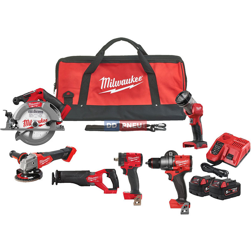 Milwaukee akční sada nářadí M18 FPP6H3-502B