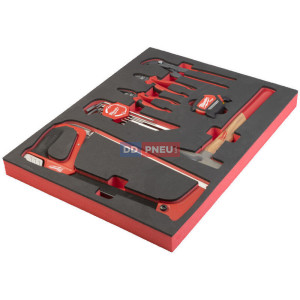 Pěnová vložka se sadou nářadí MILWAUKEE – 15ks