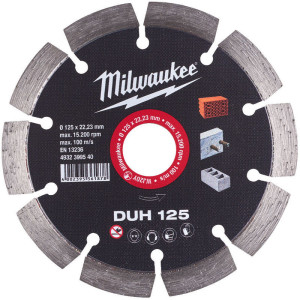 Diamantový kotouč MILWAUKEE DUH – 125mm Diamantový kotouč MILWAUKEE DUH – 125mm
