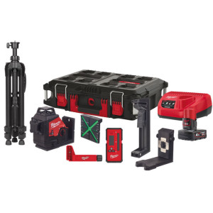 Aku laser MILWAUKEE M12 3PLKIT-401P s příslušenstvím Aku laser MILWAUKEE M12 3PLKIT-401P s příslušenstvím