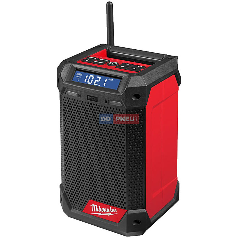 Aku rádio s nabíječkou M12 RCDAB – bez baterie