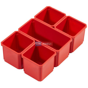 Sada přihrádek pro MILWAUKEE PACKOUT™ organizéry – 5 ks Sada přihrádek pro MILWAUKEE PACKOUT™ organizéry – 5 ks