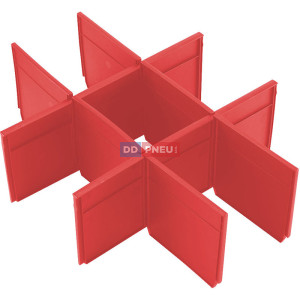 Sada přihrádek do MILWAUKEE PACKOUT™ boxu se 2 zásuvkami – 8 ks