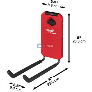 MILWAUKEE PACKOUT™ rovný univerzální háček – 1ks MILWAUKEE PACKOUT™ rovný univerzální háček – 1ks