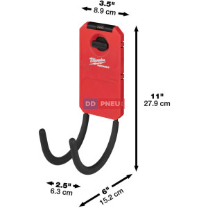 MILWAUKEE PACKOUT™ zahnutý univerzální háček – 1ks MILWAUKEE PACKOUT™ zahnutý univerzální háček – 1ks