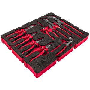 Pěnová vložka MILWAUKEE PACKOUT™ sada kleští – 8 ks Pěnová vložka MILWAUKEE PACKOUT™ sada kleští – 8 ks