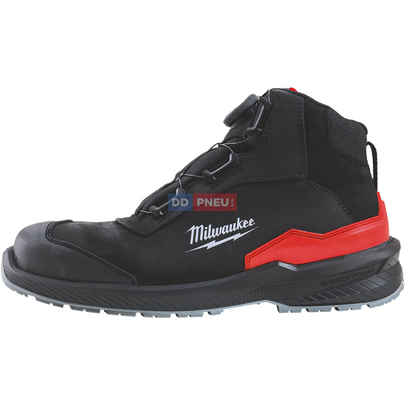 Bezpečnostní obuv MILWAUKEE Flextred™ S3S B1M110133 – kožená, černá