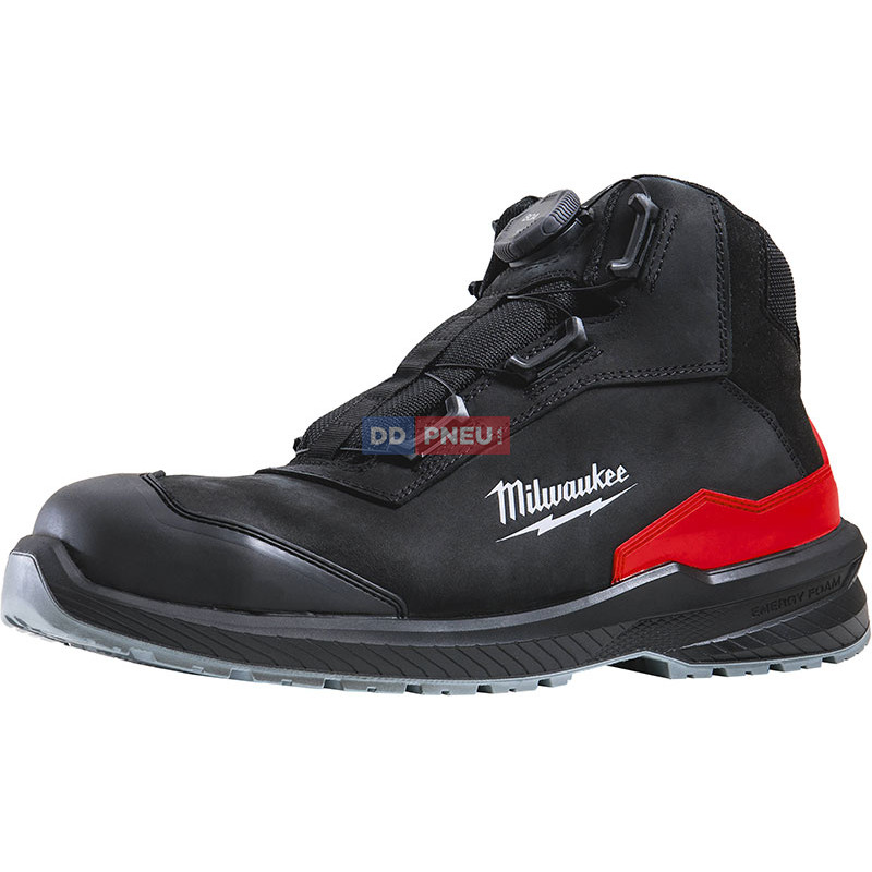 Bezpečnostní obuv MILWAUKEE Flextred™ S3S B1M110133 – kožená, černá