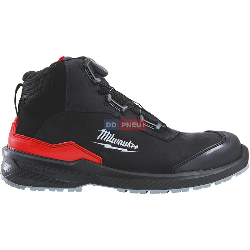 Bezpečnostní obuv MILWAUKEE Flextred™ S3S B1M110133 – kožená, černá