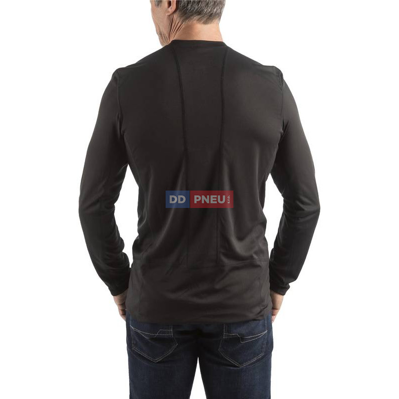 Tričko s dlouhým rukávem do teplého počasí  Milwaukee WORKSKIN™ Performance WW LS BL – černé