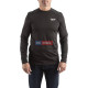 Tričko s dlouhým rukávem do teplého počasí  Milwaukee WORKSKIN™ Performance WW LS BL – černé