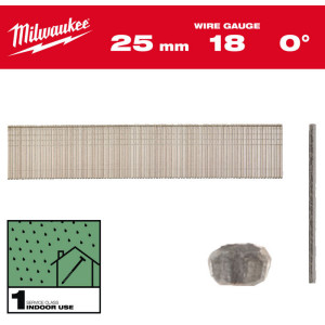 Drátěné hřebíky, velikost 18, pozinkované – délka 25 mm Drátěné hřebíky, velikost 18, pozinkované – délka 25 mm