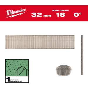 Drátěné hřebíky, velikost 18, pozinkované – délka 32 mm Drátěné hřebíky, velikost 18, pozinkované – délka 32 mm
