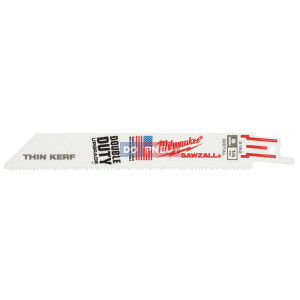 Pilové plátky MILWAUKEE THIN KERF 14 TPI – pro kov Pilové plátky MILWAUKEE THIN KERF 14 TPI – pro kov